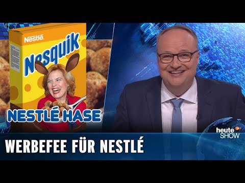 Youtube: Julia Klöckner im Nestlé-Shitstorm | heute-show vom 07.06.2019