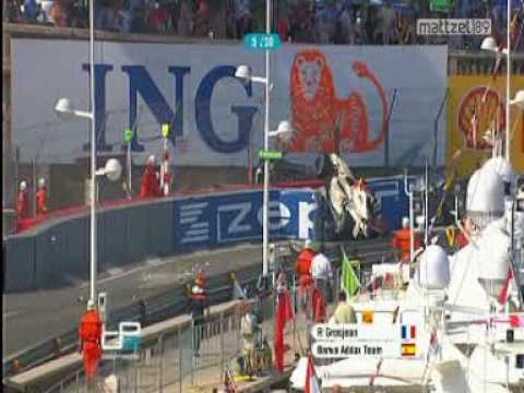 Youtube: GP2 Monaco 2009: Grosjean HUGE Crash