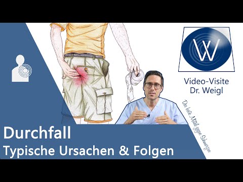 Youtube: Durchfall: Worauf Sie achten müssen & was Sie gegen Diarrhoe tun können - Ursachen, Folgen, Therapie