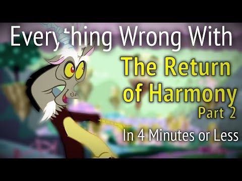 Youtube: (Parody) Everything Wrong With Return of Harmony Part Two In 4 Minutes or Less