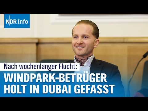 Youtube: Ende einer spektakulären Flucht: Millionenbetrüger Hendrik Holt sitzt in Dubai in Haft | NDR Info