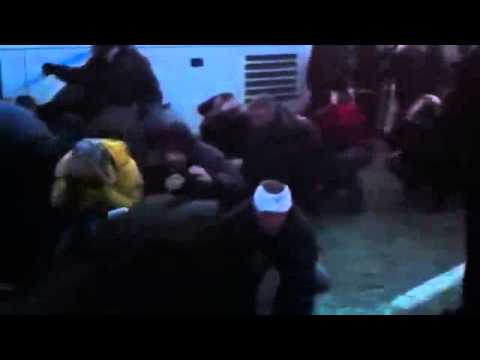 Youtube: Far-right patrols captured buses with pro-Yanukovich supporters