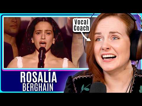 Youtube: Vocal Coach Explains: Why ROSALÍA's BRIT Award Performance Was Iconic | Berghain Live