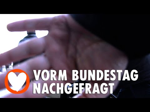 Youtube: Nachgefragt vor dem Bundestag
