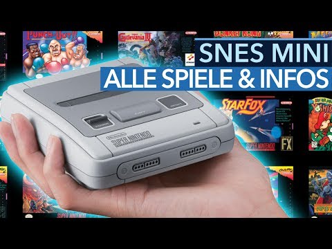 Youtube: SNES Mini - Alle Spiele & Infos zum Nintendo Classic Mini Super NES