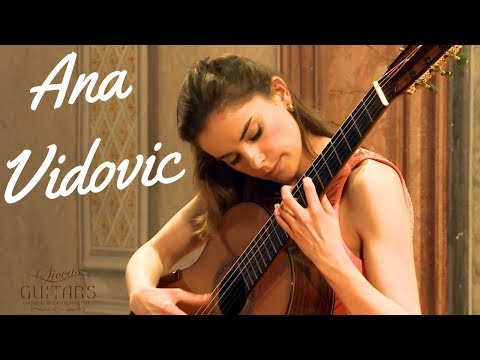 Youtube: Ana Vidovic plays Asturias by Isaac Albéniz on a Jim Redgate classical guitar