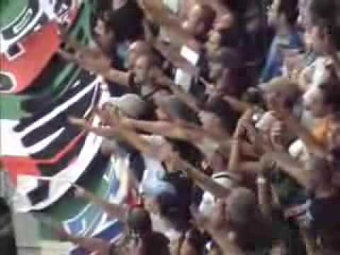 Youtube: Italian football fans fascist salute's