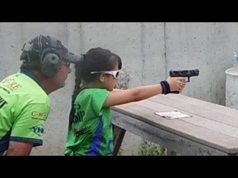 Youtube: This 10-year-old knows how to use a gun