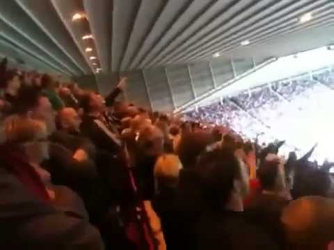 Youtube: Liverpool fans chanting When Maggie Thatcher Dies
