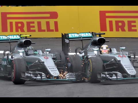 Youtube: Rosberg And Hamilton Clash On Last Lap | Austrian Grand Prix 2016