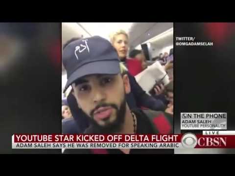 Youtube: Adam saleh describes getting kicked off delta flight