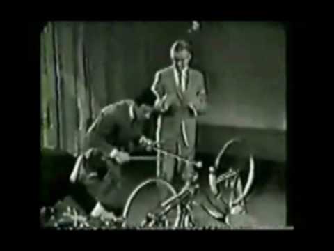 Youtube: Frank Zappa's Bicycle Debut
