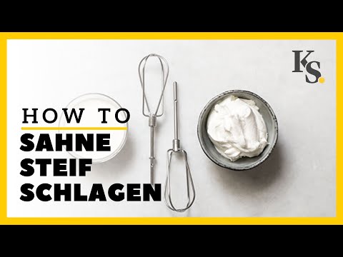 Youtube: Sahne steif schlagen + nützliche Tipps | Einfaches How-To