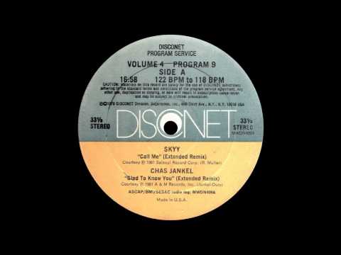 Youtube: Chas Jankel - Glad to know You (Extended Remix)(Disconet) [1982]