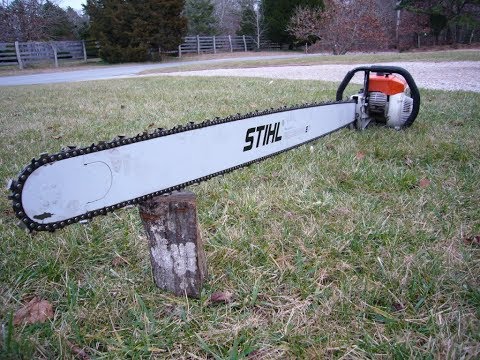 Youtube: The Biggest, Longest and Strongest CHAINSAWS