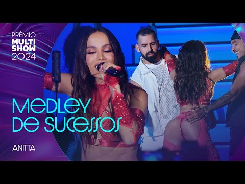 Youtube: Anitta canta São Paulo, Lose Ya Breath, Savage Funk, Menina Má e mais | Prêmio Multishow 2024