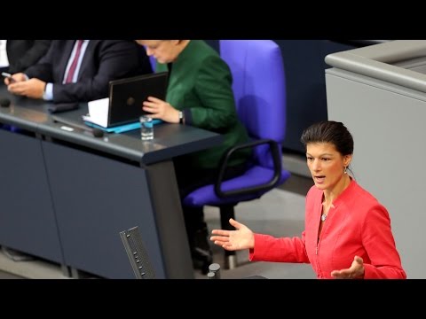 Youtube: Sahra Wagenknecht, DIE LINKE: Die Menschen wollen kein Weiter-so mehr