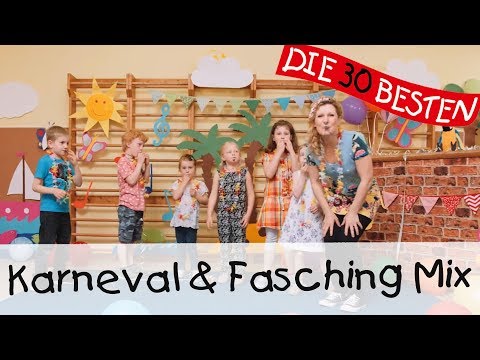 Youtube: Karneval & Fasching - Der beste Kinderliedermix 🎉 || Kinderlieder zum Mitsingen, Tanzen und Bewegen