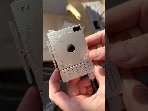 Youtube: Toying with the Teenage Engineering TP-7 - sounds from #superbooth #short