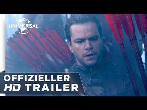 Youtube: The Great Wall - Trailer german/deutsch HD