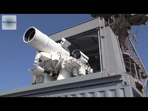 Youtube: US Navy's New Killer Laser Gun: LaWS Laser Weapon System Live-fire