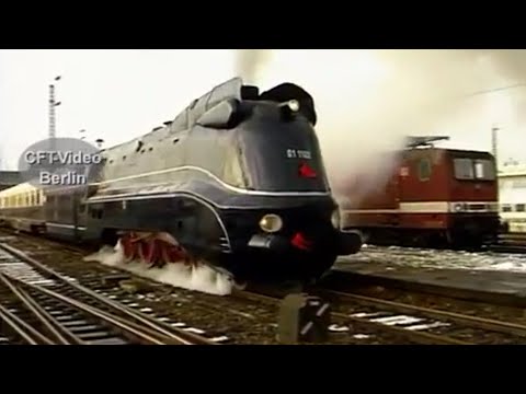 Youtube: Mit der Stromlinienlok 01 1102 von Berlin nach Dresden