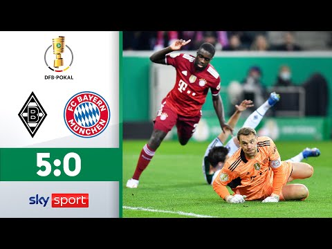 Youtube: Borussia Mönchengladbach - FC Bayern München | Highlights - DFB-Pokal 2021/22 | 2. Runde