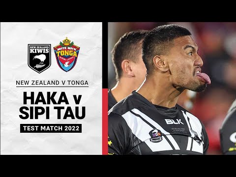 Youtube: New Zealand v Mate Ma'a Tonga | Haka v Sipi Tau | Pre-game War Dances | Pacific Test Match, 2022