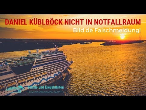 Youtube: Daniel Küblböck: AIDAluna hat keinen Notfallraum 5235 (Notfallkabine) | BILD Falschmeldung!