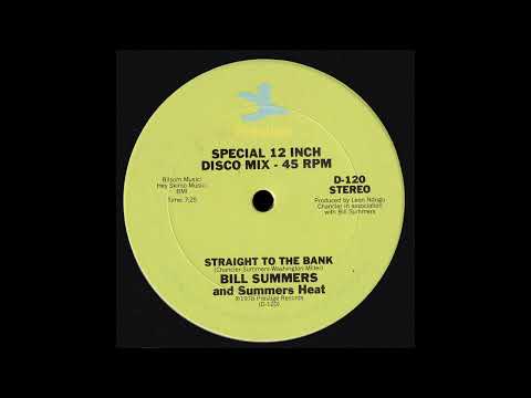 Youtube: Bill Summers & Summers Heat  - Straight To The Bank (12 version)