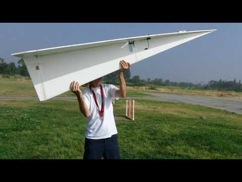 Youtube: LARGE FLYING  RC PAPER AIRPLANE