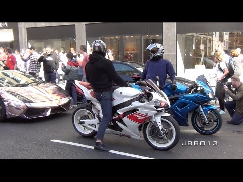 Youtube: Superbikes and Supercars Go Crazy in the City!!