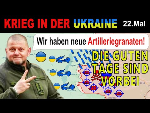 Youtube: 22.MAI: GAME-CHANGER - Russischer Panzerangriff GEHT im ARTILLERIEHAGEL UNTER | Ukraine-Krieg