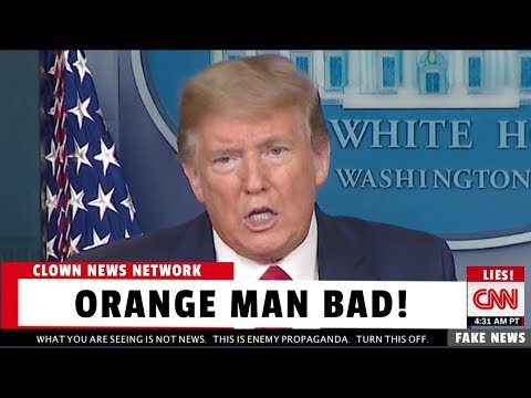 Youtube: Trump Drives Clowns Nuts at Press Briefing
