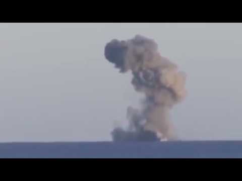 Youtube: Norwegian Naval Strike Missile Hammers Frigate