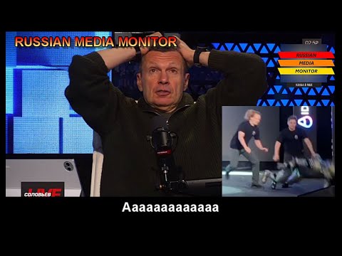 Youtube: Vladimir Solovyov is furious about Russia's falling robot