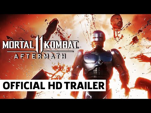 Youtube: Mortal Kombat 11: Aftermath – RoboCop vs. Terminator Gameplay Trailer