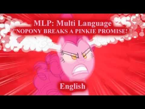 Youtube: MLP FiM - "NOPONY BREAKS A PINKIE PROMISE!"