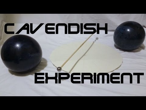 Youtube: The Cavendish experiment and G