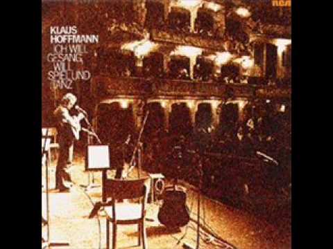 Youtube: Klaus Hoffmann - Adieu Emile