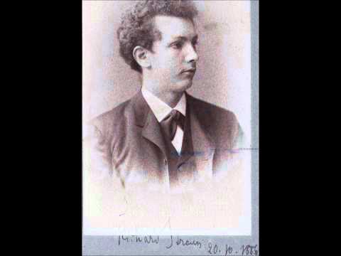 Youtube: Richard Strauss - Violin Concerto, Op.8 - Ulf Hoelscher, Staatskapelle Dresden, Rudolf Kempe.