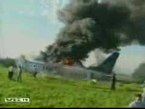 Youtube: Garuda crash video