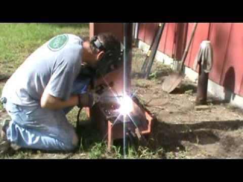 Youtube: Proof that Thermite can cut a vertical column