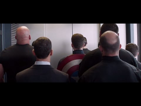 Youtube: Captain America 2 - Elevator scene ( HD )