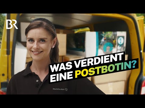 Youtube: Paketzusteller & Briefträger: Das verdient eine Postbotin bei der Deutschen Post| Lohnt sich das?|BR