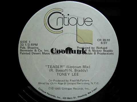 Youtube: Toney Lee - Teaser (12 inch 1985)