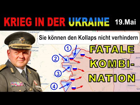 Youtube: 19.Mai: VERZWEIFELTE RUSSEN - Prigozhin bittet Soldaten, erst in 2 Tagen wegzulaufen | Ukraine-Krieg