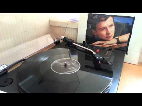 Youtube: Rick Astley. Never gonna give you up (Vinyl Maxi-single)