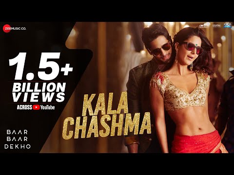 Youtube: Kala Chashma | Baar Baar Dekho | Sidharth M Katrina K | Prem, Hardeep, Badshah, Kam, Neha, Indeep