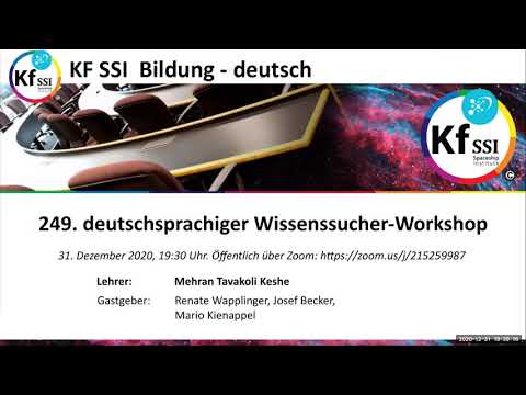 Youtube: 2020 12 31 PM Public Teachings in German - Öffentliche Schulungen in Deutsch